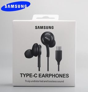 Samsung Galaxy Note 10 S20 Plus Tipo C Auriculares Inado Control de volumen de micrófono con cable Auriculares USBC para S21 S20 NO E 20 Ultra A80 A906024367