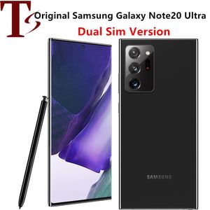 Samsung Galaxy Note 20 Ultra 5G Note20 Ultra Dual Sim N986 128GB Originele mobiele telefoon Octa Core Exynos 990 6.9 