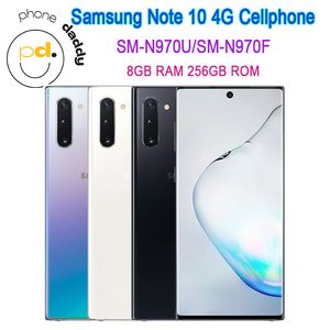 Samsung Galaxy Note10 N970U1 mobiele telefoon N970F 256 GB ROM 8GB RAM Octa Core 6.3 