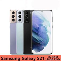 Samsung Galaxy S21 5G G991U1 128 Go / 256 Go de téléphone portable déverrouillé d'origine 6.2 