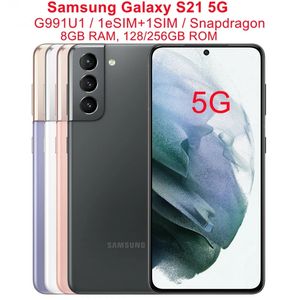 Samsung Galaxy S21 5G G991U1 128 GB/256 GB Originele ontgrendelde mobiele telefoon 6.2 