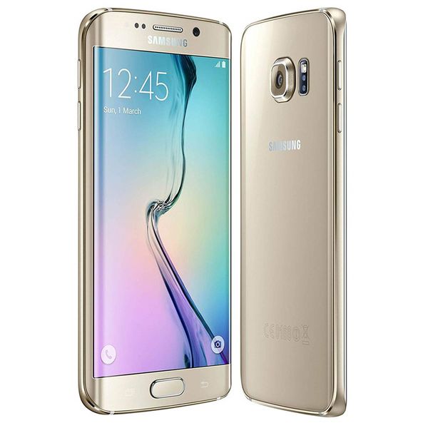 Samsung Galaxy S6 Edge G925F G925A G925T 4G LTE Android Octa Core 5.1 '' 3 Go de RAM 32 Go de ROM Téléphone portable remis à neuf