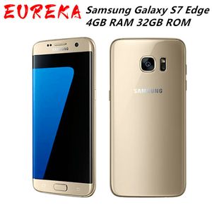 Samsung Galaxy S7 Edge G935F Originele Ontgrendeld LTE Android Mobiele Telefoon Octa Core 5.5 