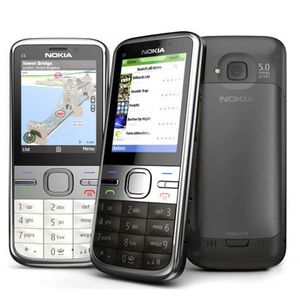 Originele gerenoveerde mobiele telefoons Nokia C5-00 WCDMA 3G-telefoon voor student oude man Mobilephone