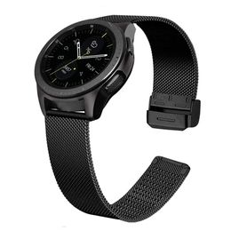Samsung Galaxy Watch 4 44mm 40mm Bracelet en métal en acier inoxydable 20mm Bracelet en métal Galaxy Watch5 / pro Classic 45mm Accessoires