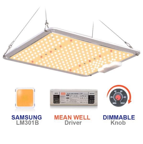 Samsung LM301B Spider SF1000 SF 1000 QB 100 120 vatios LM301H UV IR Board 120w LED Kit de luz de cultivo 1415800