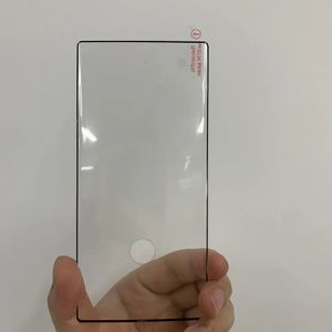 Samsung S23 Ultra 3D Screen Protector Verre avec trou Full Glue Phone Téléphone Tempéré Verre pour S22 S21 Ultra