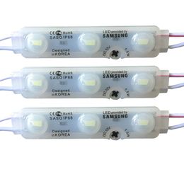 Le module LED SMD5730 allume les modules LED par injection avec lentille LED rétro-éclairage pour les lettres de canal publicitaire bannière de magasin de lumière