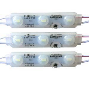 SAMSUNG SMD5630 LED Module Lights injection Led Modules avec lentille Led Sign Backlights Pour Channel Letters Advertising Light shop banner