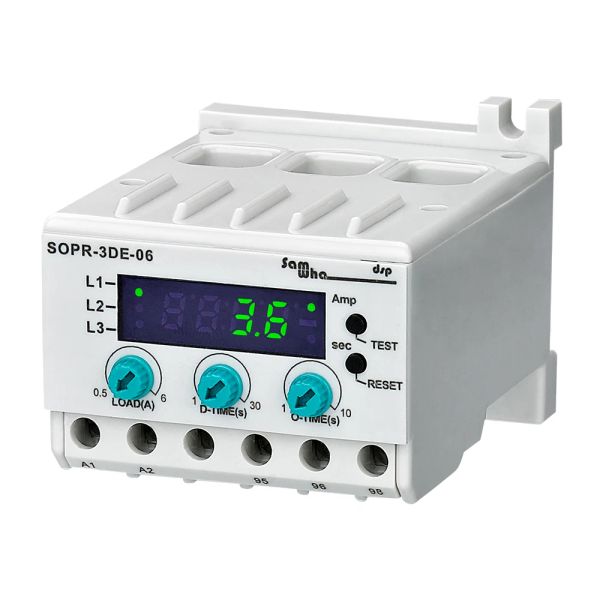 SAMWHA-DSP SOPR-3DE Relais de surcharge numérique Relais de surcharge thermique Protector Thermal