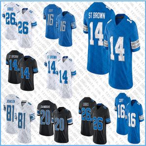 2024 Amon Ra St Brown Jared Goff Sam Laporta voetbaljersey Jahmyr Gibbs David Montgomery Alex Anzalone Malcolm Rodriguez Brian Branch Barry Sanders Penei Sewell Sewell