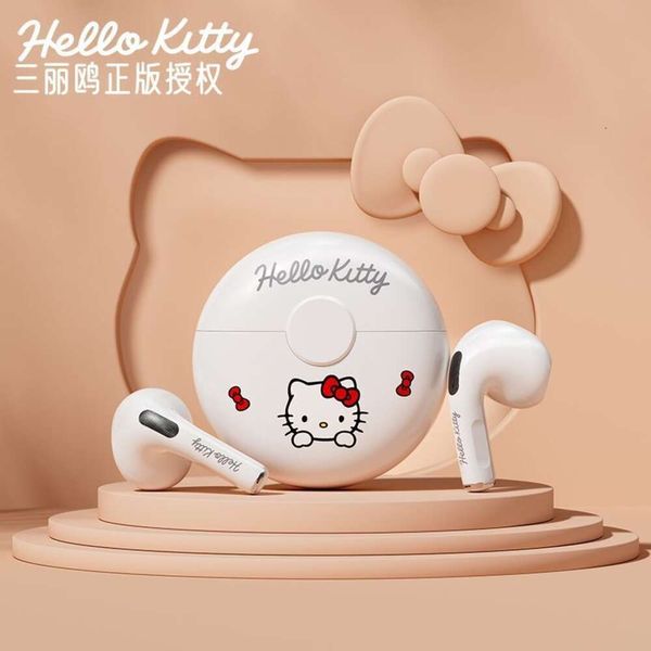 San Liou Kitty nouveaux écouteurs Bluetooth sans fil dans l'oreille réduction du bruit étudiant universel Apple Android édition femme