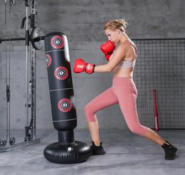 Sac de sable 150cm 160cm Boxe Punching Soupchable gonflable Tumbler Muay Thai Training Exercice Fitness Equipment Sandbag5769587