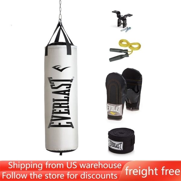 Sac de sable 80 lb. Kit lourd platine boxe poinçonnage équipement gratuit Fitness musculation sport 231024