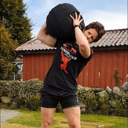 Zandzak Cilinder Strongman Heavy Duty Boxing gym Workout fitness Power zandzak voor Cross Training Gewichtheffen Stone Lift 230726