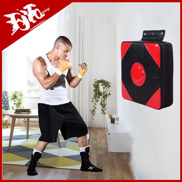 Sand Bag est Wall Punching Pad Boxing Punch Target Training Sandbag Faux Leather Sport Dummy Punching Bag Luchador Artes marciales Fitness 230530