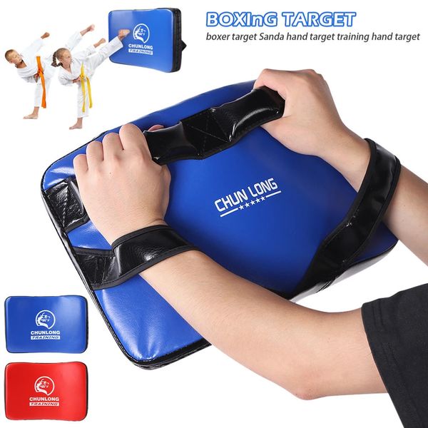 Bolsa de arena de cuero PU MMA Muay Thai Sanda Karate Foot Target Taekwondo Boxing Kicking Pad Espesar Fitness Punching Mat 231030