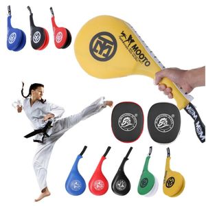 Sand Bag Taekwondo Boxing Pads Children Kick Pad Target Karate Punch PU Rebound Sponge Pads Double Kick Kids Adult Boxing Pad Boxer 230808