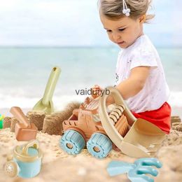 Jeu de sable amusant dans l'eau, 1 ensemble de jouets de plage, jouets interactifs pour creuser le sable, poignée confortable, en forme de voiture, jouets de plage ld Toyvaiduryb