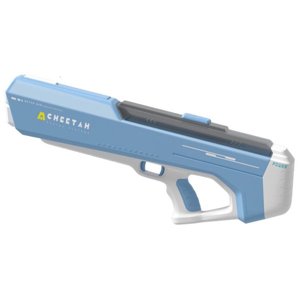 Sable jouer à l'eau amusant 1L capacité pistolet à eau électrique jouet automatique puissant haute pression Blaster pistolets de piscine été jouet d'extérieur pour enfants adultes cadeau 230626