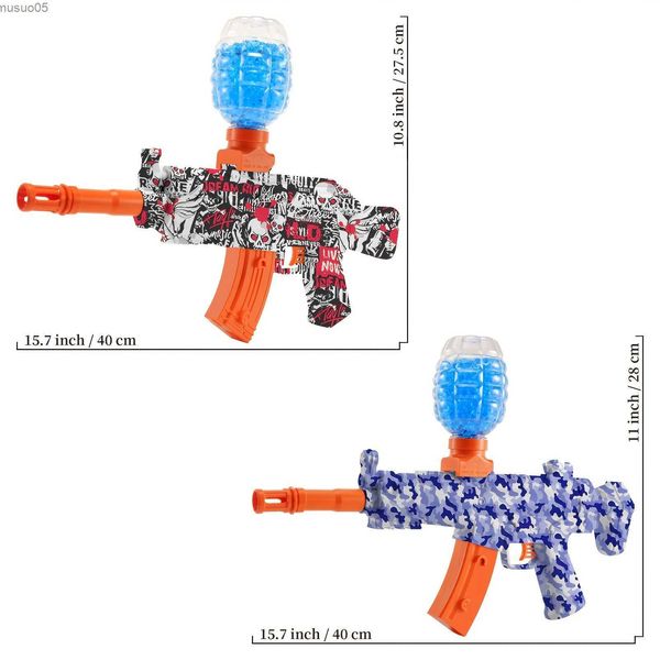 Juego de arena, diversión acuática, juego de 2 piezas, pistola de juguete MP5 KMH peedA platterT gradedWa nAd ysAn NavidadCumpleañosVacacionesAño Nuevo