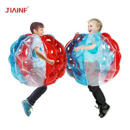 Zand Spelen Water Plezier 2023 60 Cm Zorb Bal Pvc Snoep Kleur Opblaasbare Bubble Voetbal Bal Pomp Voor Kinderen familie Outdoor Game Sport Speelgoed 230711