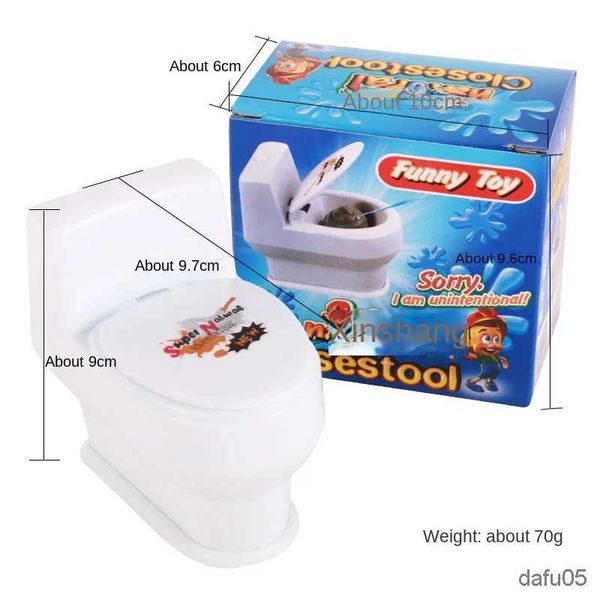 Jeu de Sable Eau Amusant 2 pièces Mini Arroseur Toilette Roman Spray merde Simulation d'eau Jouets de Toilette intéressants pour Les Enfants Prank Pistolet Blague Cary Jouet