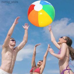 Sand Play Water Fun 30cm PVC opblaasbare strandbal Childrens Summer Water Ball Toy Y240416