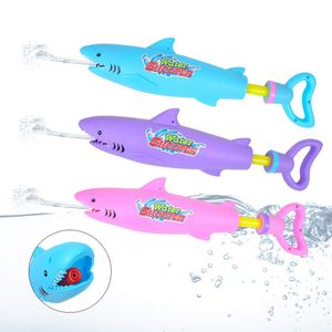 Zand Spelen Water Plezier 33Cm Waterpistool Speelgoed Blaster Shooter Water Blaster Pistool Cartoon Zwembad Speelgoed Shark Squirt strand Speelgoed Voor Kinderen 230803