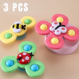 Sable jouer à l'eau amusant 3 pièces ensemble bébé jouets de bain drôle bain ventouse Spinner ventouse 230711