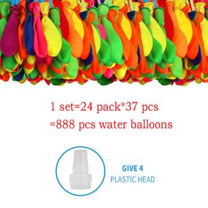 Sand Play Water Fun 444/666pcs grappige waterballonnen Toys Magic Summer Beach Party Outdoor vulling waterballonbommen speelgoed voor kinderen volwassen kinderen 230525