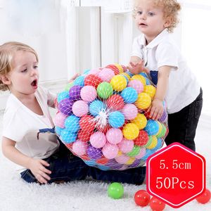 Sand Play Water Fun 50Pcs 55MM Balls Pool Ocean Ball Games para niños Swim Pit House Outdoor Sport Carpas Toys 230605