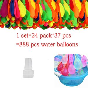 Zand Spelen Water Plezier 888 Stuks Bommen Ballonnen Snel Vul Magische Ballon Outdoor Speelgoed Voor Kinderen Speelgoed Spelletjes Zomer strand Bal Party Kinderen Gift 230718