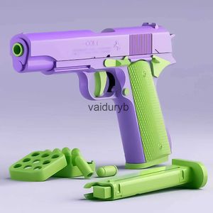 Juego de arena diversión con agua automático Colt 1911 pistola de eyección de concha pistola pistolas de juguete para niños regalo de cumpleaños relajante Toysvaiduryb