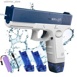 Plaza de arena Water Fun Gun automática de agua para niños 4-12 Blaster de agua para niños Mejores pistolas de juguete al aire libre Shopify Dropshipping L47