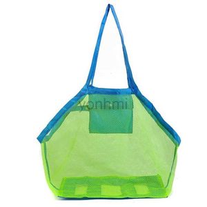 Sable jouer à l'eau amusant bébé plage jouets sacs enfants sac en maille sacs de messager jouets de plage outil de stockage sac à main sable jouer piscine pochette fourre-tout enfants sac à bandoulière 240402