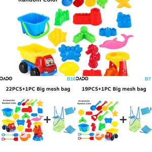 Jeu de sable eau amusant bébé enfants plage château de sable bac à sable seau pelle tout-petits Playa été jouets accessoires jeux ensemble pour enfants filles garçons sac 24321