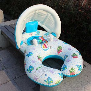 Sable Player Water Fun Baby Swimming Float Anneau gonflable Poucies flottantes ACCESSOIRES DE PAPE DE NAY