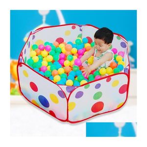 Sable Jouer Eau Fun Ball Eco-Friendly Colorf Piscine En Plastique Souple Océan Vague Bébé Jouets Drôles En Plein Air Drop Livraison Cadeaux Sports Dhitp