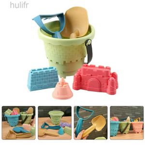 Sable Player Water Fun Beach Bucket Toy Outdoor Sand Toys jouant avec Kid Plastic Kids Child Baby Summer D240429