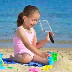 Sand speel water leuk strand net veilig voor kinderen draagbaar zandfilter speelgoed spade outdoor feest buiks kinderen eten d240429