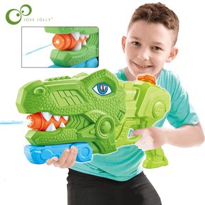 Zand Spelen Water Plezier Kinderen Outdoor Dinosaurus Grote capaciteit Uittrekbare Poreuze Waterpistool Zomer Zwembad Strand Spelen Speelgoed Spel XPY 230712