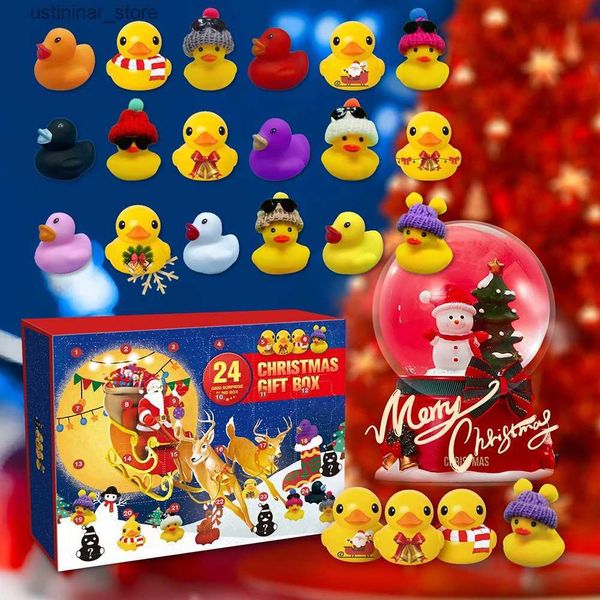 Sable Player Water Fun Christmas 24 jours COMENTAIRE COMSAGE AVEC 24 DUCKS DUCKS DUCKS BAIN SRESS TOYS Festival Festival Festival pour les enfants pour enfants pour les tout-petits L416