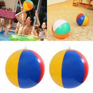 Juego de arena Diversión acuática Pelota de playa colorida Niños Inflable Verano Piscina Juguete Niños Fiesta de vacaciones al aire libre Globos Juego de deportes 221129