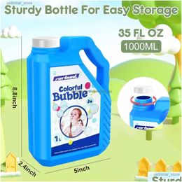 Sand Play Water Fun Concentrated Bubble Solution Navills 1L/ 2,5 gallon voor kinderconcentraties Hinebubble Gun Wands Drop levering speelgoed GI DHAG9