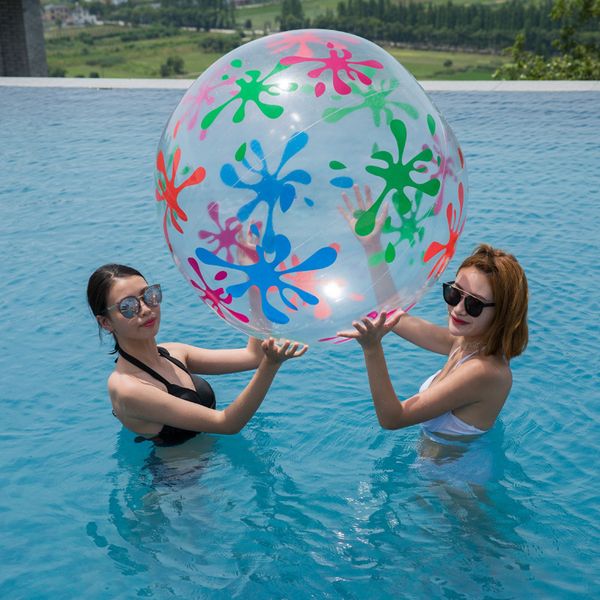 Sable jouer à l'eau diamètre 80cm PVC ballon de plage gonflable jouet d'eau gonflable en plein air plage boule d'eau été eau jouant jouet pour enfants jardin 230621