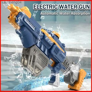 Pistolet à eau électrique amusant pour jeu de sable, jouet d'été à Absorption d'eau automatique, pistolet à eau à tir continu entièrement automatique, connexion externe, bouteille de Coca