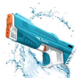 Zand Spelen Water Plezier Elektrisch waterpistool batterij aangedreven waterpistool zwembad speelgoed 3-12 jaar oud automatisch precisie waterpistool elektrisch zomer speelgoed 230718