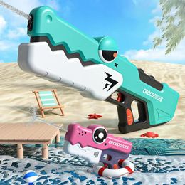 Sand Play Water Fun elektrisch waterpistool cartoon krachtig waterpistool automatisch zuigen Speelgoedpistool mooi pistool buitenspeelgoed kinderen in de zomer 230718