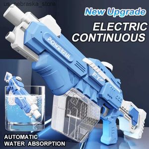 Sand Play Water Fun Electric Water Gun Toy Explose Childrens Haute pression et Strong Charge Automatic Spraying Gift Q240408